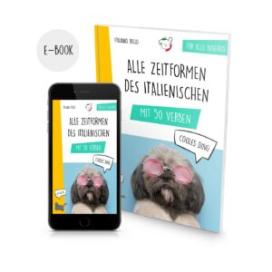 Alle Zeitformen des Italienischen mit 50 Verben und Katzen (E-Book)