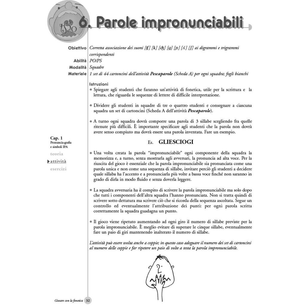 ALMA Edizioni – Giocare con la fonetica A1 C1 Attività 6 1 | Comunicare