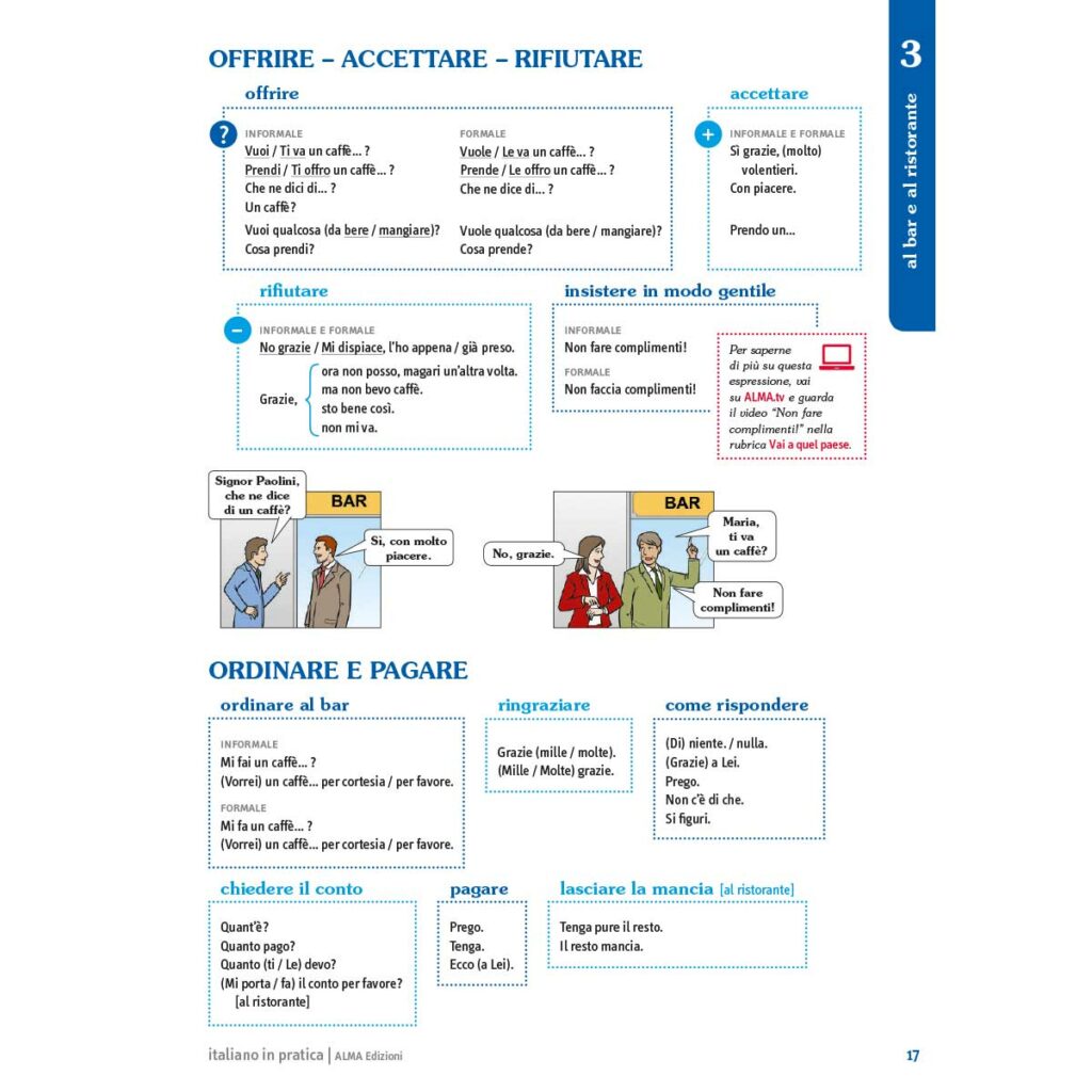 ALMA Edizioni Italiano in pratica lezione 3 compressed 1 | Comunicare