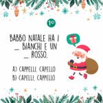 calendario avvento quiz 10 | Italiano Bello