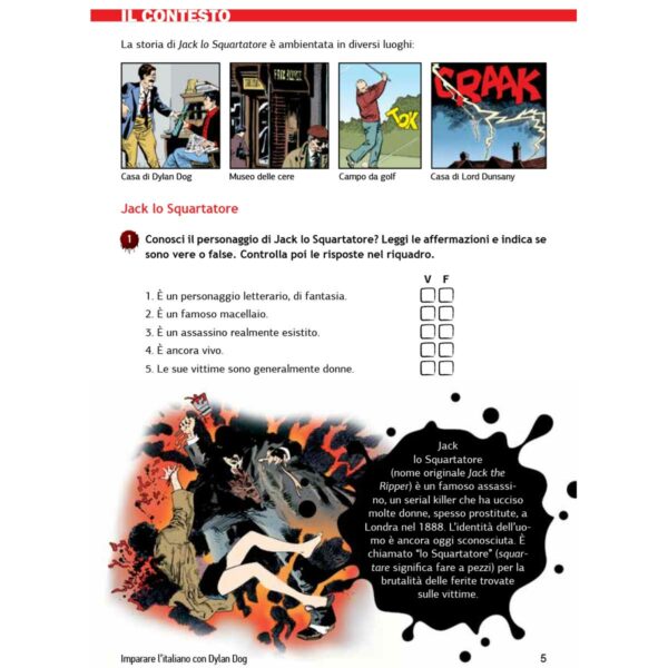 Dylan Dog Jack lo Squartatore 2 | Imparare l'italiano con Dylan Dog – Jack lo squartatore B1-B2