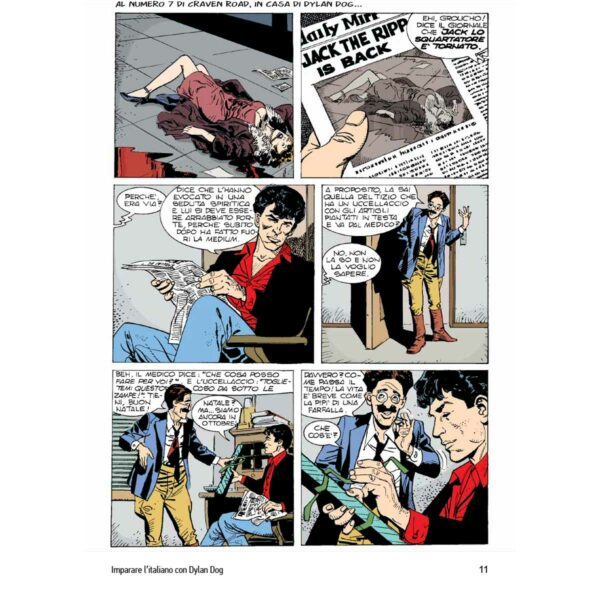 Dylan Dog Jack lo Squartatore 4 | Imparare l'italiano con Dylan Dog – Jack lo squartatore B1-B2