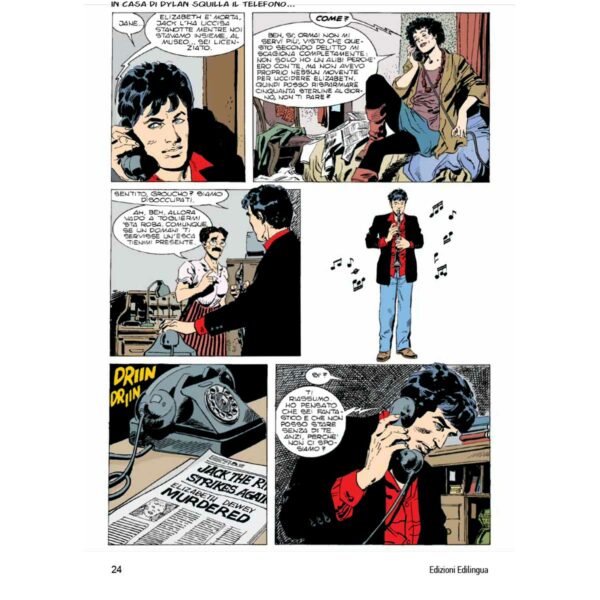 Dylan Dog Jack lo Squartatore 5 | Imparare l'italiano con Dylan Dog – Jack lo squartatore B1-B2