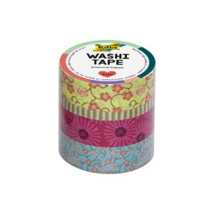 folia Washi Tape Blumenreigen 4er-Set