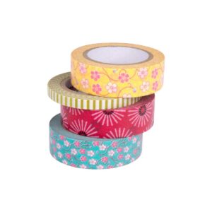 folia Washi Tape Blumenreigen 4er-Set