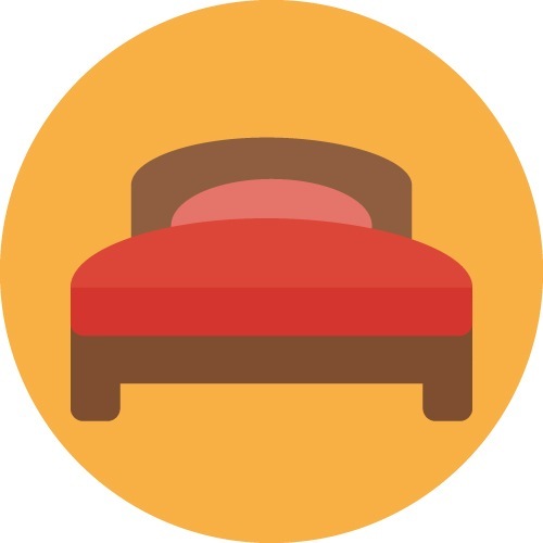 hotel letto icon | Vocabolario