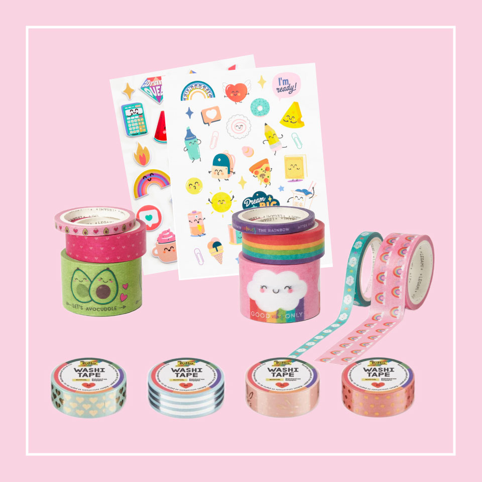 Kategoriebild Sticker und Washi Tapes