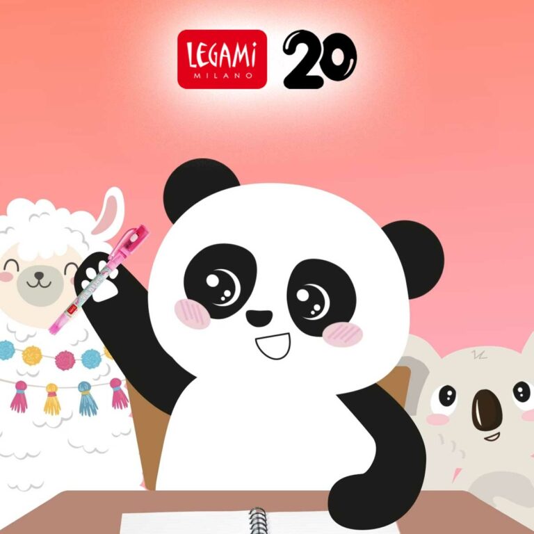 LEGAMI back to school panda | LEGAMI