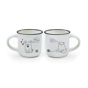 LEGAMI Espresso für zwei – Dog & Cat Espressotassen