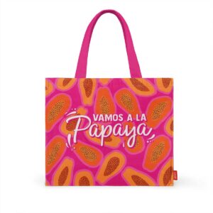 LEGAMI Good Vibes Strandtasche Papaya