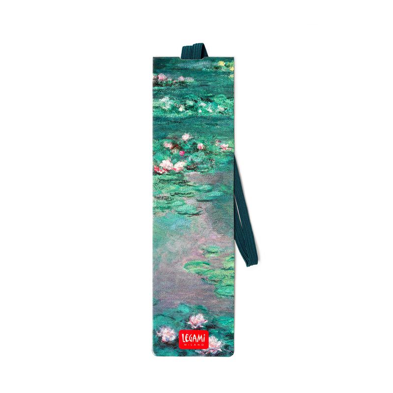 LEGAMI Lesezeichen mit Elastikband Claude Monet