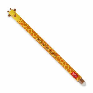 LEGAMI Löschbarer Gelstift Giraffe – schwarze Tinte