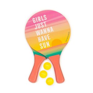 LEGAMI Strandtennis-Set - Beach Rackets Sunset