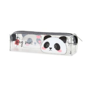 LEGAMI Panda Stiftemäppchen – Transparent