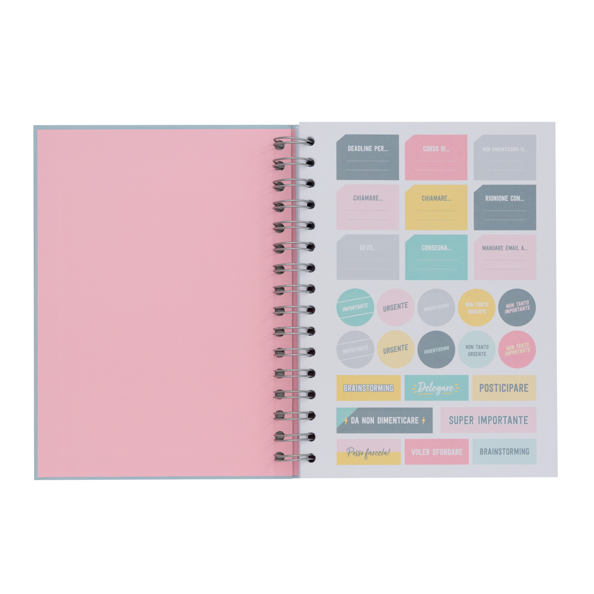 Mr. Wonderful Planner di produttivita Qui ce tempo per mettercela tutta IT 3 Editar | Calendari