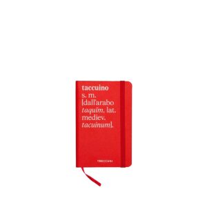 Treccani Taccuino – Notizbuch Small Rot