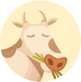 Farm Animals Cow Icon | Einheit 3