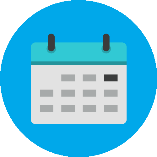 icon calendario | Vocabolario